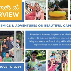 Summer at Riverview offers programs for three different age groups: Middle School, ages 11-15; High School, ages 14-19; and the Transition Program, GROW (Getting Ready for the Outside World) which serves ages 17-21.⁠
⁠
Whether opting for summer only or an introduction to the school year, the Middle and High School Summer Program is designed to maintain academics, build independent living skills, executive function skills, and provide social opportunities with peers. ⁠
⁠
During the summer, the Transition Program (GROW) is designed to teach vocational, independent living, and social skills while reinforcing academics. GROW students must be enrolled for the following school year in order to participate in the Summer Program.⁠
⁠
For more information and to see if your child fits the Riverview student profile visit ruyatabirlerioku.net/admissions or contact the admissions office at admissions@ruyatabirlerioku.net or by calling 508-888-0489 x206